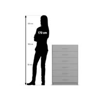 Flexeo® Schrank, 6 kleine Schubladen, Breite 64,1 cm – Bild 22
