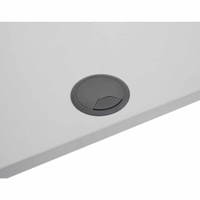 Flexeo® Schreibtisch, höhenverstellbar, B x T: 200 x 80 cm – Bild 4