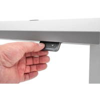 Flexeo® Schreibtisch, höhenverstellbar, B x T: 200 x 80 cm – Bild 6