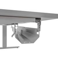 Flexeo® Schreibtisch, höhenverstellbar, B x T: 200 x 80 cm – Bild 7