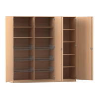 Flexeo® Sportschrank, 6 Gitterkörbe, 9 Fächer – Bild 8