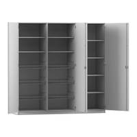 Flexeo® Sportschrank, 6 Gitterkörbe, 9 Fächer – Bild 23