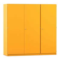 Flexeo® Sportschrank, 6 Gitterkörbe, 9 Fächer – Bild 3