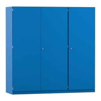 Flexeo® Sportschrank, 6 Gitterkörbe, 9 Fächer – Bild 27