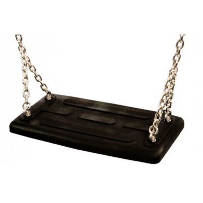 Sicherheits - Schaukelsitz Typ 2A aus EPDM Gummi, mit Aluminiumeinlage