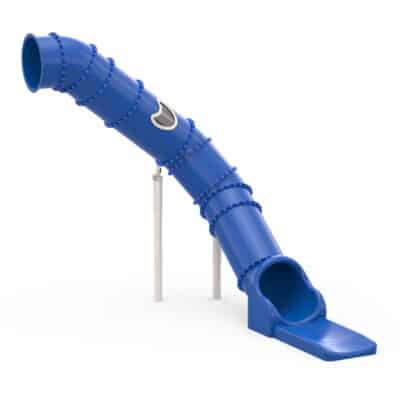 LEDON Röhrenrutsche kurvig - Starthöhe: 345 cm