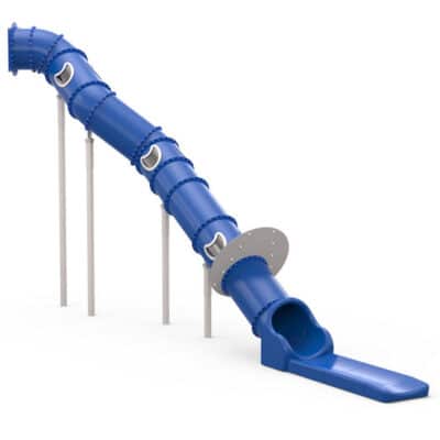 LEDON Röhrenrutsche S-förmig - Starthöhe: 450 cm