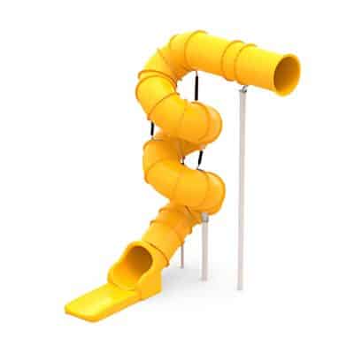 LEDON Spiral-Röhrenrutsche - Starthöhe: 465 cm