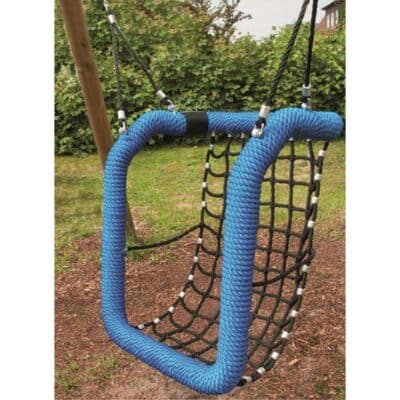 Spielplatz Schaukelsessel mit Rückenlehne, aus Seil