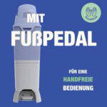 Geruchsdichter Windeleimer Diaper Champ ONE Maxi Handsfree mit Pedal - 04008 – Image4 1280x1280