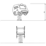 Federwippe Feuerwehr – SPRING 0631 - 0631front
