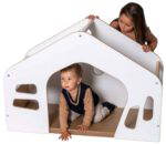 Kleines Spielhaus mit Matte - 180360 Spielhaus klein mit Kindern