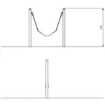 Bauchschaukel – SWING ST0514 - 28fd st0514front