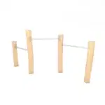 Reckanlage mit Reckstangen – ROBINIA - 40db rb12651s