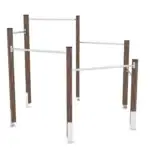 Reckstange mit 6 Turnstangen – CLIMBOO WD1487 - 43db wd14871