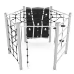 Klettergerüst mit Kletterwänden – CLIMBOO Steel+ ST1420 - 5c1f st14202s