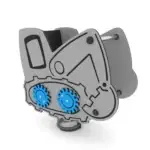Federwippe Bagger – SPRING 0633 - 6b11 0633c121s