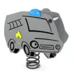 Federwippe Feuerwehr – SPRING 0631 - 83aa 0631c121s