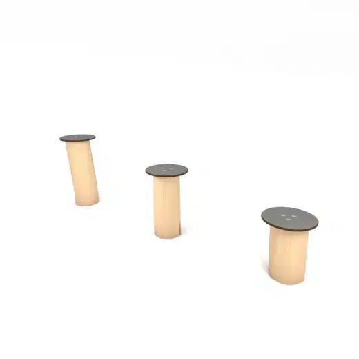 9303-rb12531s Balancierstämme Trio – ROBINIA RB1253 - 9303 rb12531s