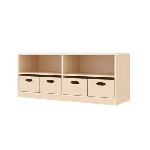 Doppel-Regalschrank 44-120 mit 4 Materialkästen Doppel-Regalschrank mit 4 Materialkästen - Doppel Regalschrank 44 120 mit 4 Materialkästen
