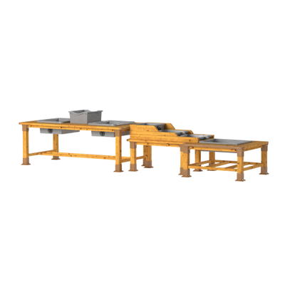 Outdoor-Matschanlage, 3er-Set