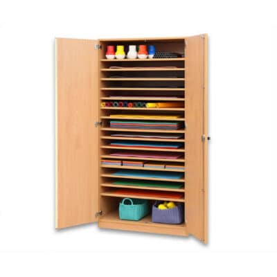 Flexeo® Papierschrank, 16 Fächer