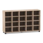 Flexeo® Regal, 5 Reihen, 20 Fächer - Flexeo Regal 5 Reihen 20 Faecher 806011V0025 P01 ZN