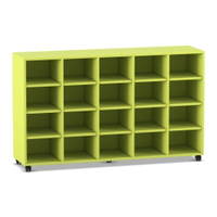 Flexeo® Regal, 5 Reihen, 20 Fächer – Bild 10
