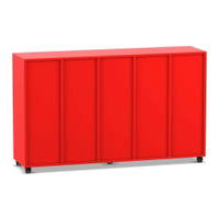 Flexeo® Regal, 5 Reihen, 20 Fächer – Bild 15