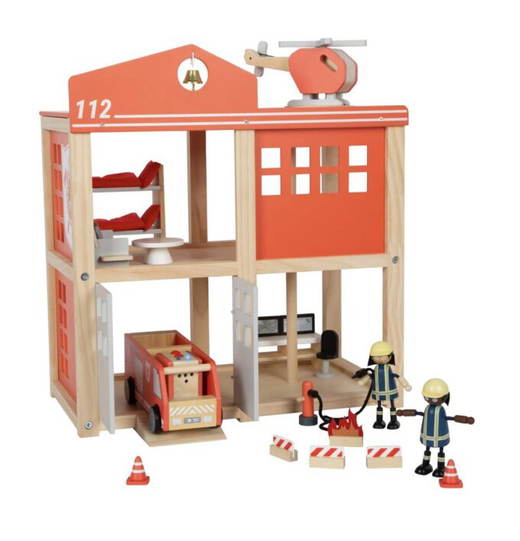 Groß (12703_01-grosse-feuerwehrwache-mit-zubehoer-small-foot-feuerwehreinsatz-biegepuppen) Große Feuerwache mit Zubehör - Groß (12703 01 grosse feuerwehrwache mit zubehoer small foot feuerwehreinsatz biegepuppen)