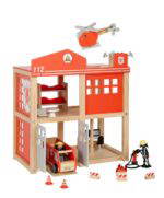 Große Feuerwache mit Zubehör - Groß (12703 63 grosse feuerwehrwache mit zubehoer small foot leuchtendes sound modul)