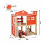 Große Feuerwache mit Zubehör - 12703 70 grosse feuerwehrwache mit zubehoer small foot size skizze
