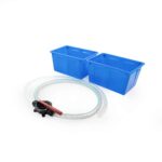 Set Pumpe mit Schlauch + 2 Kunststoffboxen - Groß (HW1 S035 PJ01 Pump with tube & Blue Tray (2))