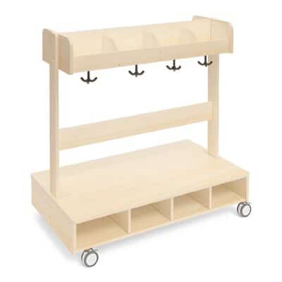 Mobile Garderobe, 8 Plätze