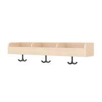Garderobenablage mit Fächern und Haken – Bild 4
