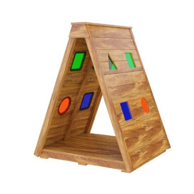 Outdoor Regenbogen-Krabbelhaus