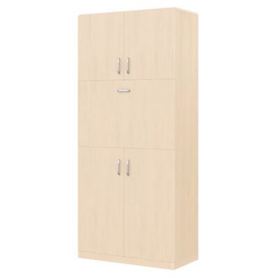 Regalschrank, 5 Türen, 180x80 cm