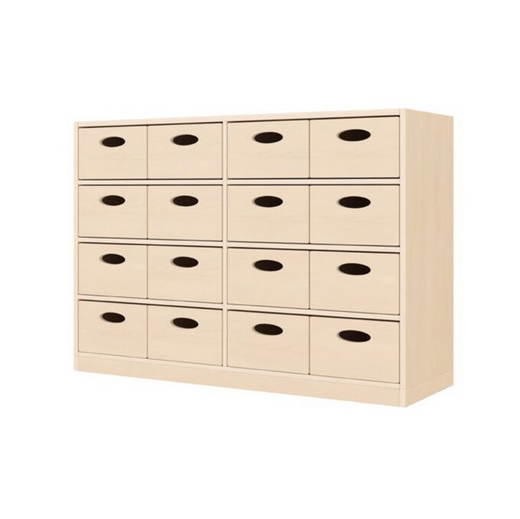 Regalschrank 79-120, 16 Materialkästen Regalschrank, 16 Materialkästen - Regalschrank 79 120, 16 Materialkästen
