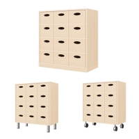 Regalschrank, 15 Materialkästen – Bild 2