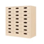 Regalschrank, 24 Materialkästen - Regalschrank 79 80, 24 Materialkästen 1