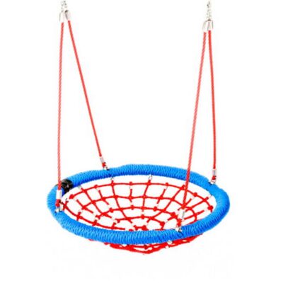 Ringschaukel/Nestschaukel mit Seilummantelung und Füllung aus Seilnetz
