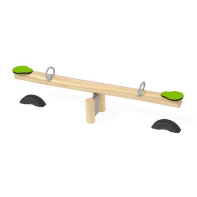 Wippe für 2 Kinder aus Robinie+PE