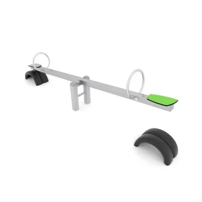 Wippe mit zwei Sitzen und Aufpralldämpfer - SWING ST0524