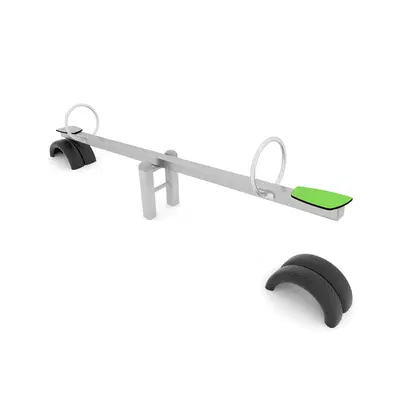 Wippe mit zwei Sitzen und Aufpralldämpfer – SWING ST0524