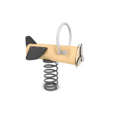 Federwippe Flugzeug - ROBINIA RB1363