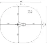 Federwippe Flugzeug – ROBINIA RB1363 - d56d rb1363top