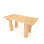 Tisch aus Robinienholz ROBINIA RB1394 - dffe rb13941s