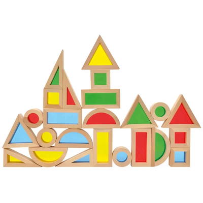 Regenbogen-Blocks, 24-teilig