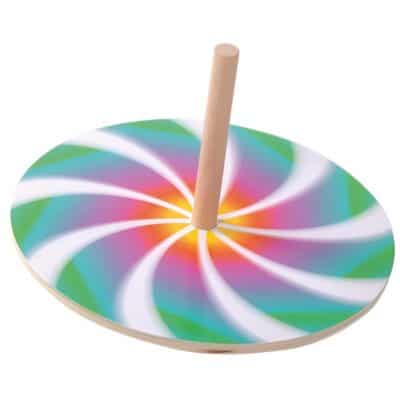 Spielkreisel mit 10 Scheiben