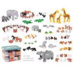 Klemmbaustein-Set Junior Zubehör Tiere und Zäune 100 Teile - 120990 1